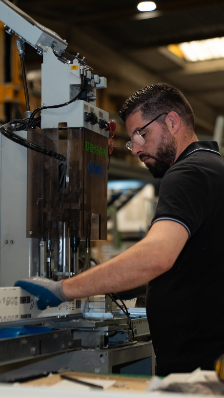 Artisan travail usine