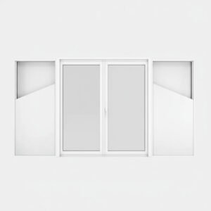 2 vantaux - 1 rail pvc baie vitrée 2 vantaux - 1 rail pvc baie vitrée