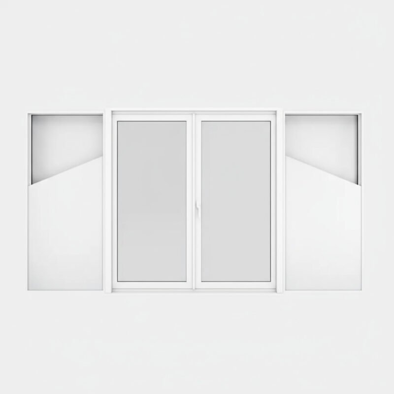 2 vantaux - 1 rail pvc baie vitrée 2 vantaux - 1 rail pvc baie vitrée