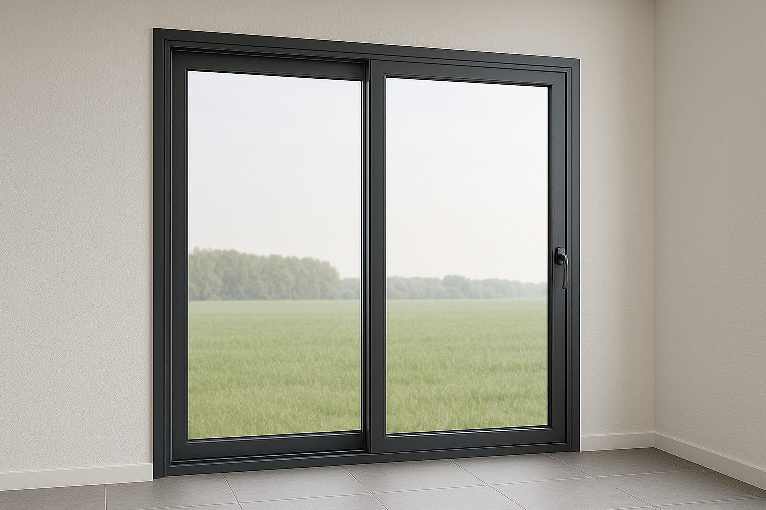 Fenêtre coulissante aluminium sur mesure