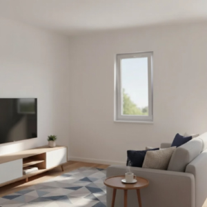 Fenêtre PVC 1 vantail – soufflet