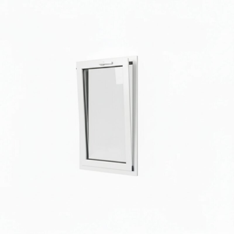 Fenêtre PVC 1 vantail – soufflet