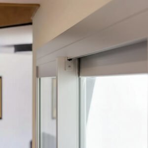 Fenêtre coulissante aluminium 4 vantaux – 2 rails zoomé Fenêtre coulissante aluminium 4 vantaux – 2 rails zoomé