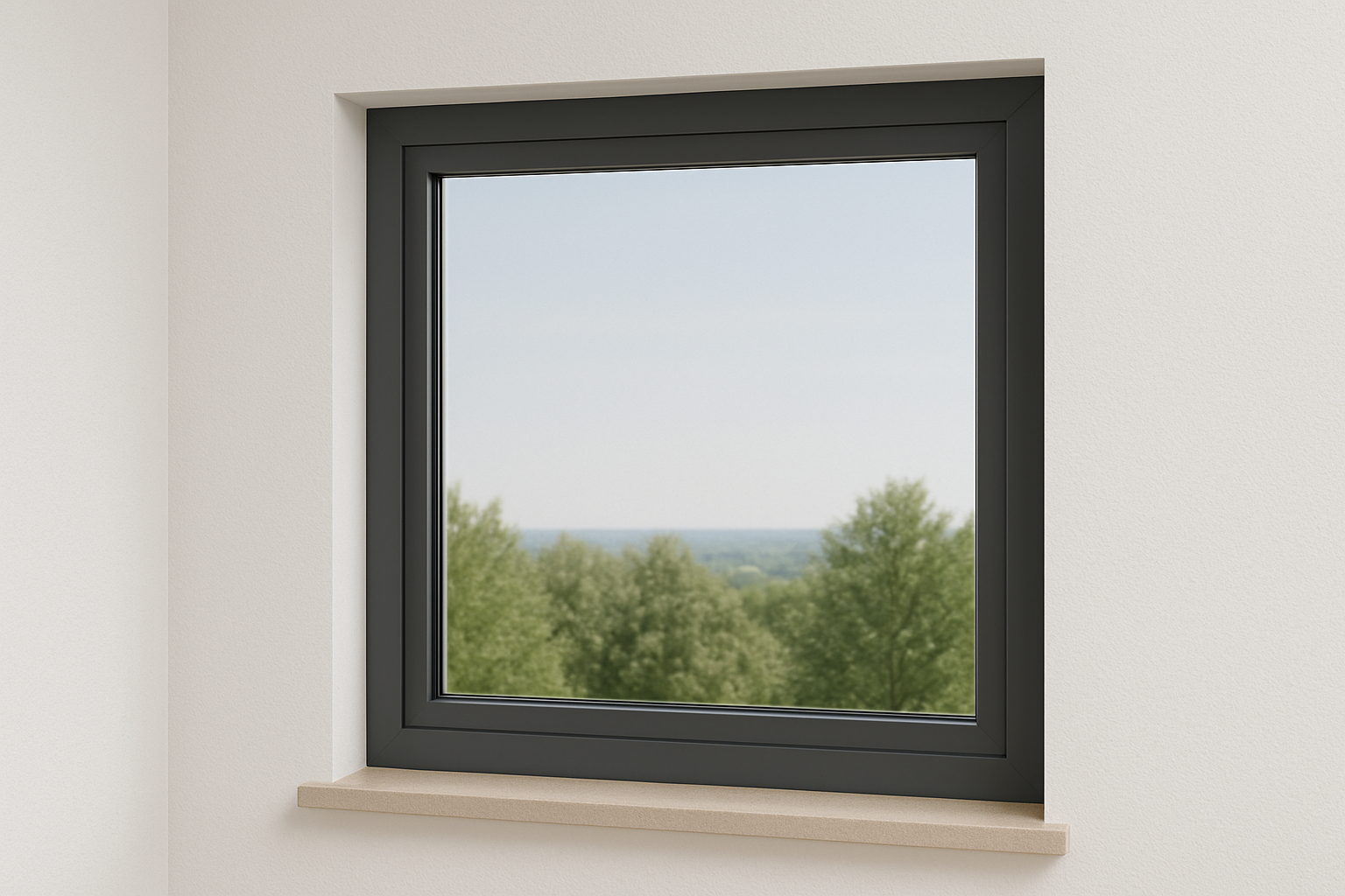 Fenêtre fixe aluminium