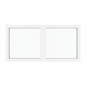 Fenêtre fixe simple + 1 fixe PVC