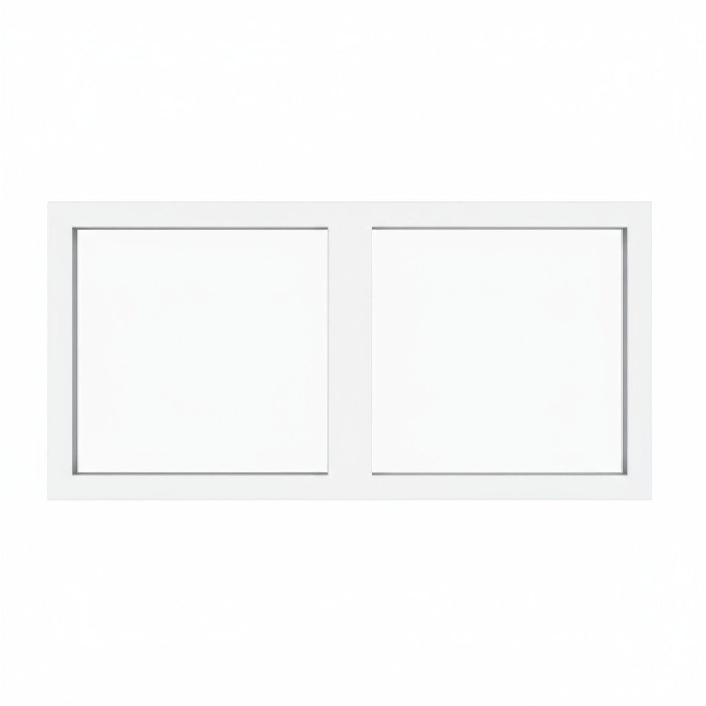 Fenêtre fixe simple + 1 fixe PVC