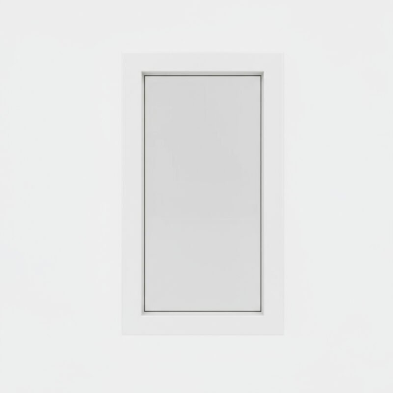 Fenêtre fixe simple PVC