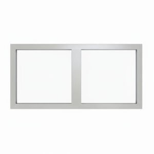 Fenêtre fixe simple aluminium + 1 fixe Fenêtre fixe simple aluminium + 1 fixe