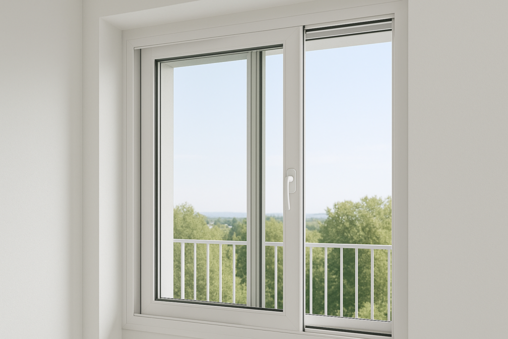 Fenêtres à galandage PVC