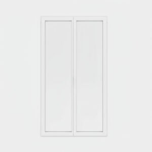 Porte-fenêtre PVC 2 vantaux – ouverture oscillo-battante