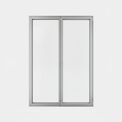 Porte-fenêtre alu 1 vantail + 1 fixe – ouverture oscillo-battante Porte-fenêtre alu 1 vantail + 1 fixe – ouverture oscillo-battante