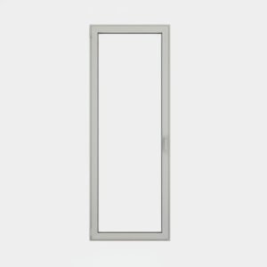 Porte-fenêtre alu 1 vantail – ouverture à la française Porte-fenêtre alu 1 vantail – ouverture à la française