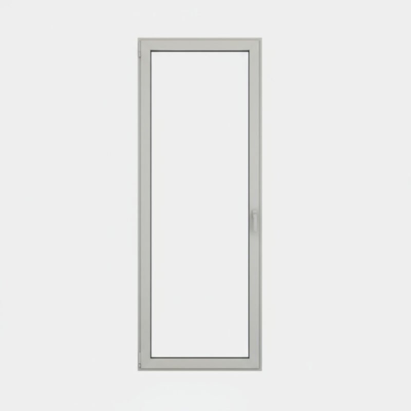 Porte-fenêtre alu 1 vantail – ouverture à la française Porte-fenêtre alu 1 vantail – ouverture à la française