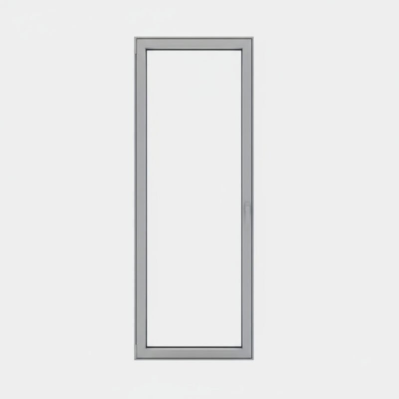 Porte-fenêtre alu 1 vantail – ouverture oscillo-battante