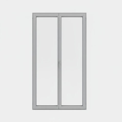 Porte-fenêtre alu 2 vantaux – ouverture oscillo-battante Porte-fenêtre alu 2 vantaux – ouverture oscillo-battante