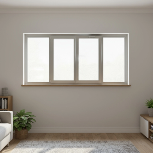 Décore soufflet 2 vantaux + 1 fixe