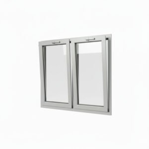 fenêtre à soufflet double vantaux