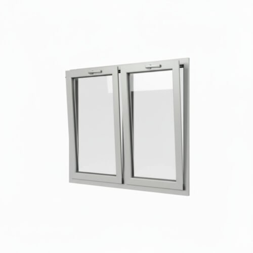fenêtre à soufflet double vantaux