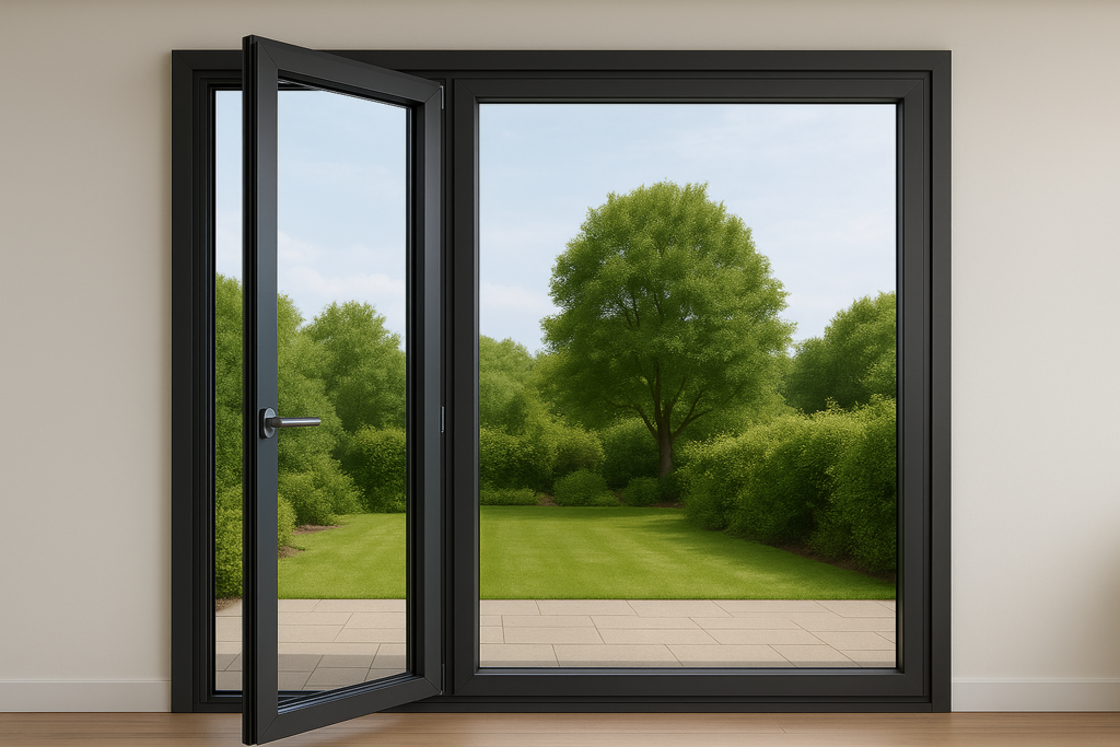 porte Fenêtre fixe aluminium