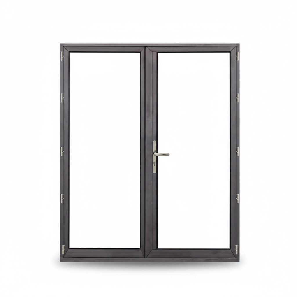 Porte d'entrée 2 vantaux sur mesure