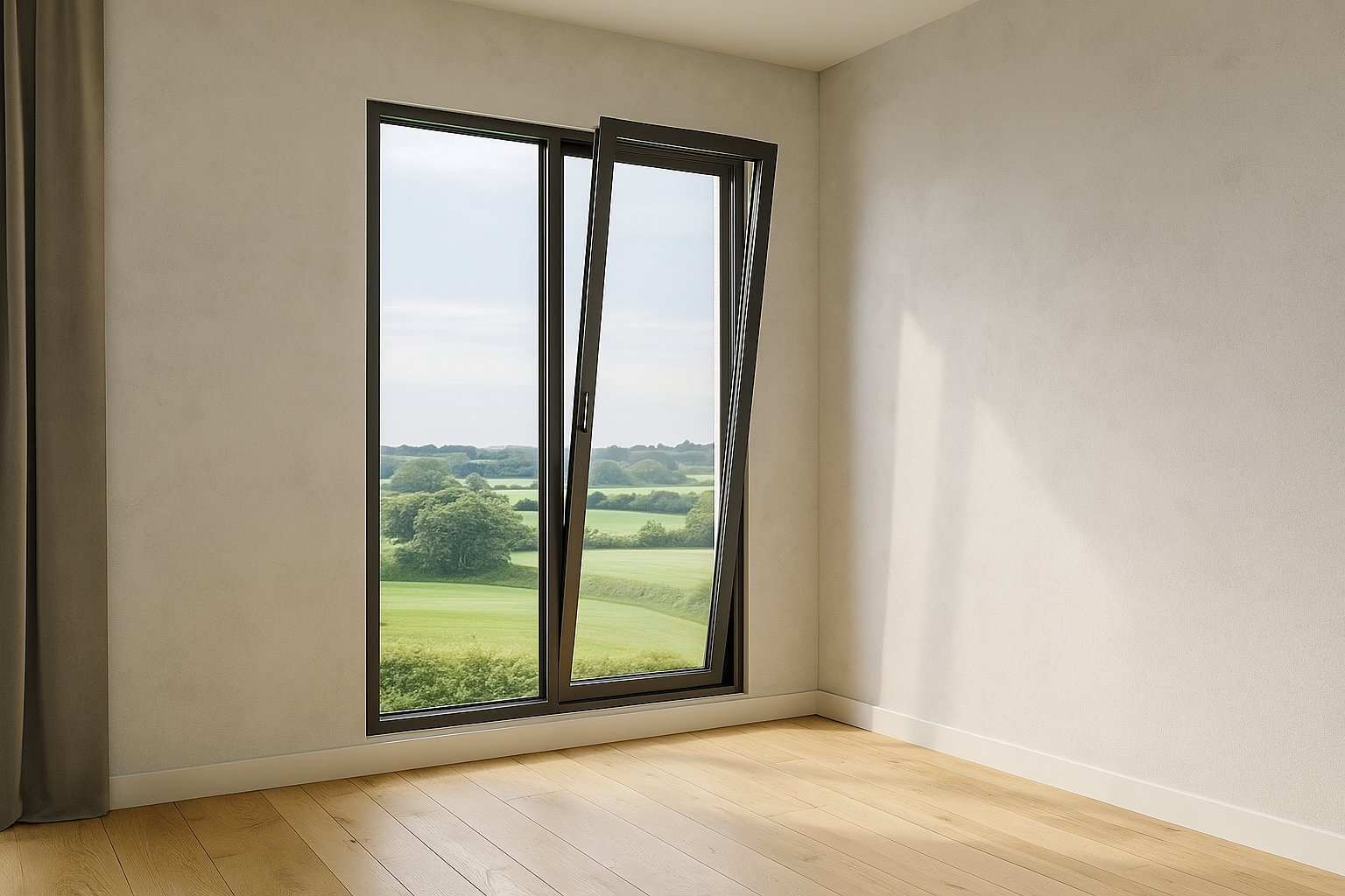 porte fenêtre oscillo battante alu