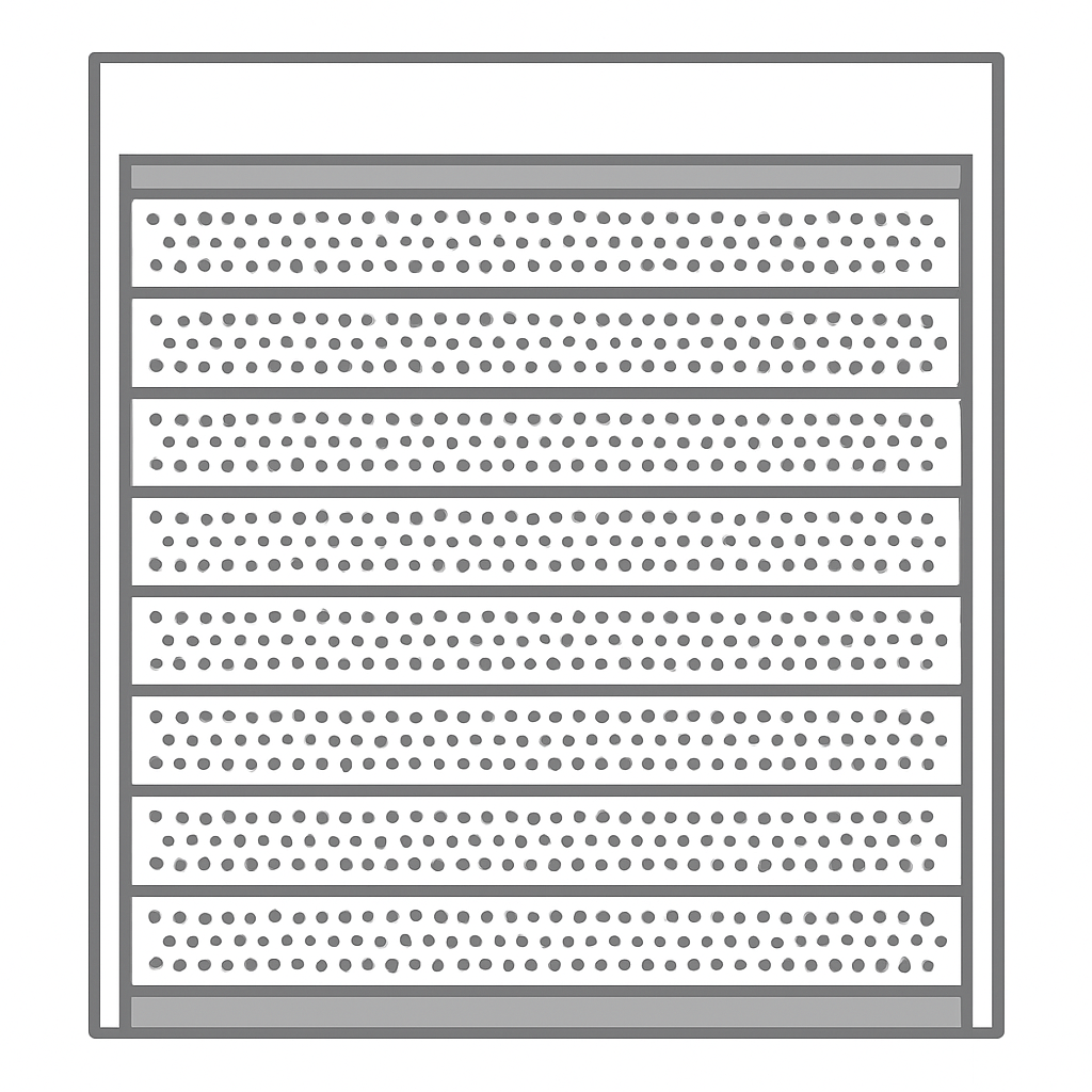 À lames micro-perforées