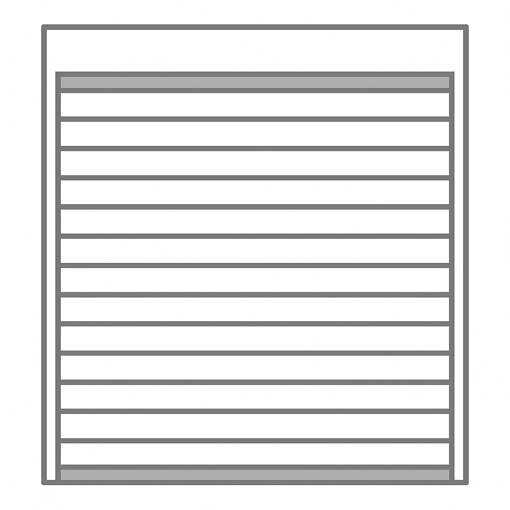 À lames transparentes