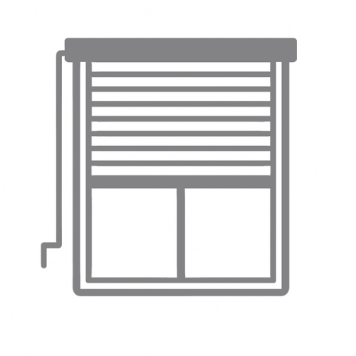 Volet roulant manuel