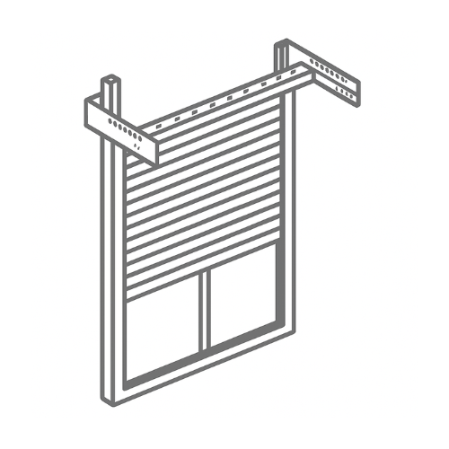 Volet roulant traditionnel