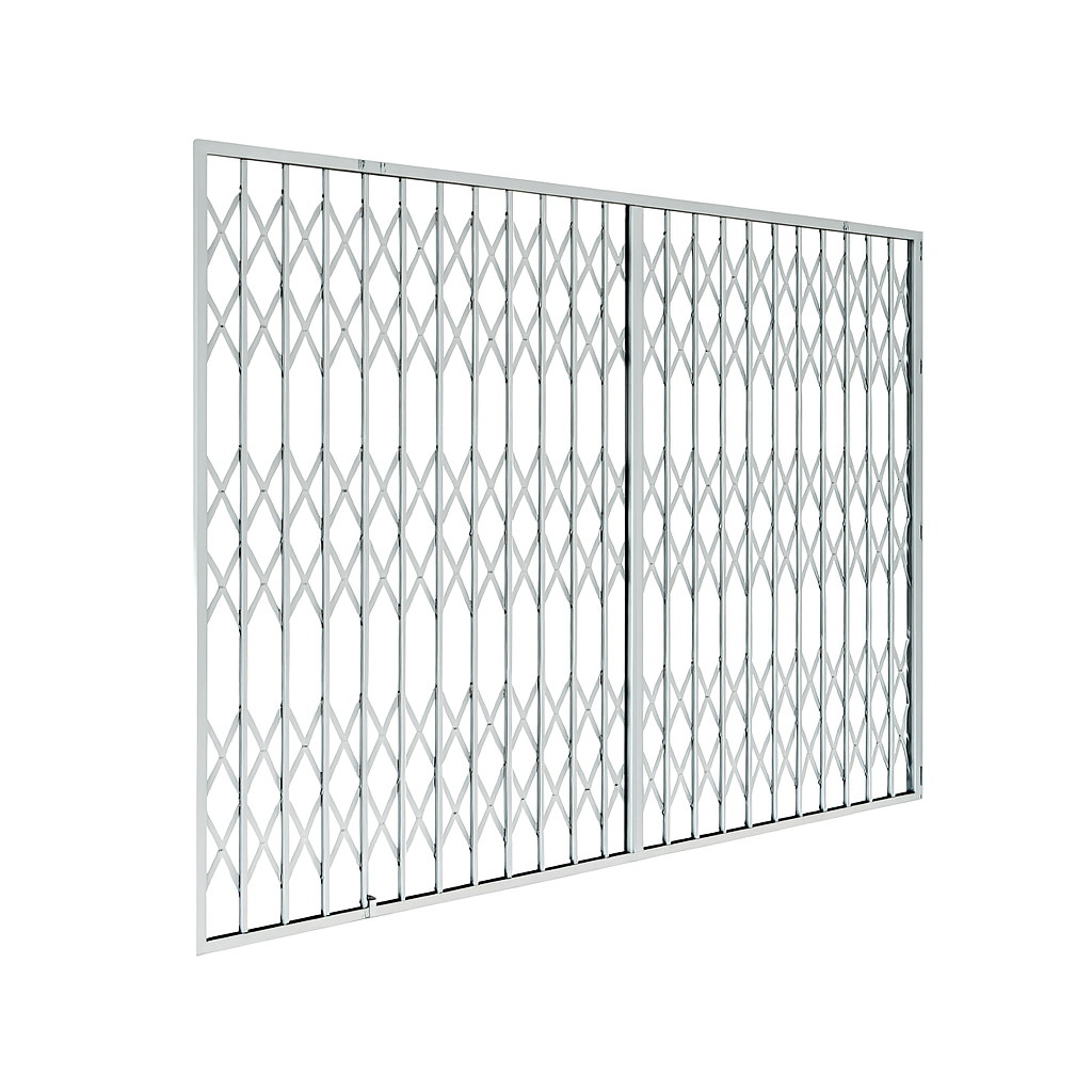 Grille extensible métallique sur mesure pour magasin