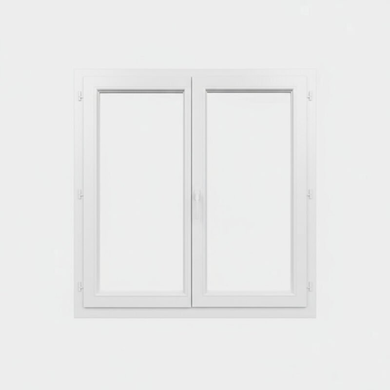 Fenêtre PVC 2 vantaux – ouverture à la française