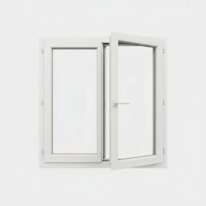 Fenêtre PVC 2 vantaux – ouverture à la française