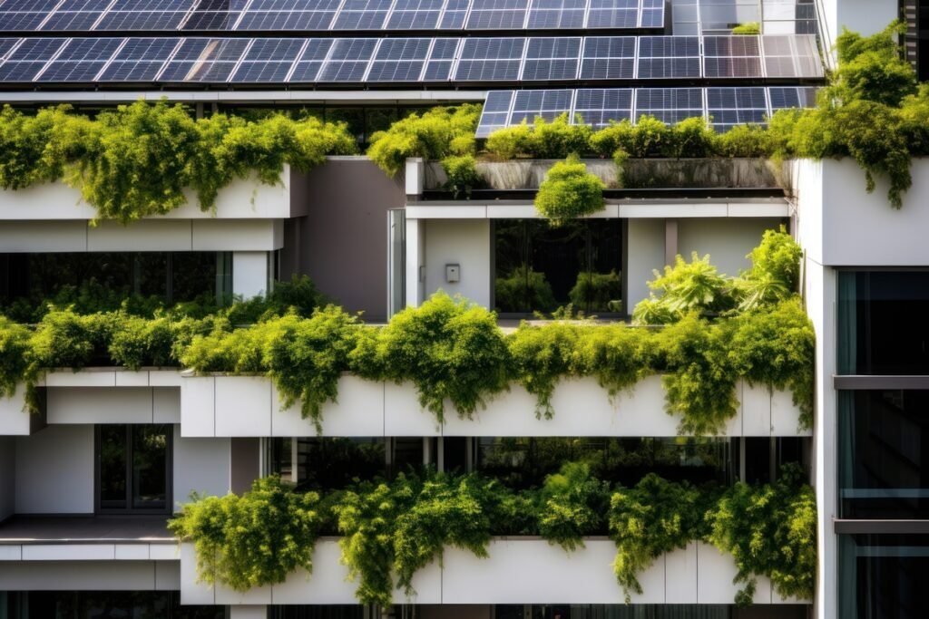 rt2020 immeuble panneaux solaires