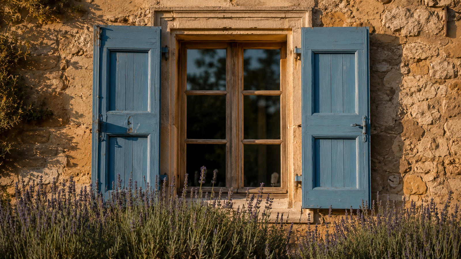 Fenêtre bois en chêne sur maison de caractère avec colombages